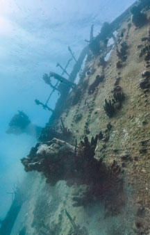 Antilla Shipwreck 1939 WWII Uboat Repair Vehicle Aruba Vr 360 tmb1