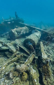Antilla Shipwreck 1939 WWII Uboat Repair Vehicle Aruba Vr 360 tmb10