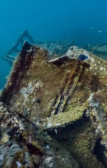 Antilla Shipwreck 1939 WWII Uboat Repair Vehicle Aruba Vr 360 tmb11