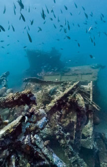 Antilla Shipwreck 1939 WWII Uboat Repair Vehicle Aruba Vr 360 tmb12