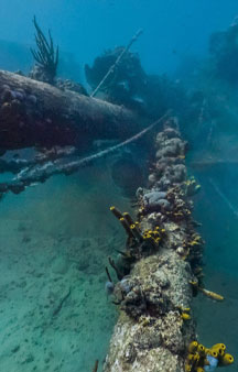 Antilla Shipwreck 1939 WWII Uboat Repair Vehicle Aruba Vr 360 tmb16