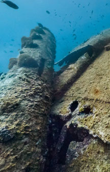 Antilla Shipwreck 1939 WWII Uboat Repair Vehicle Aruba Vr 360 tmb6