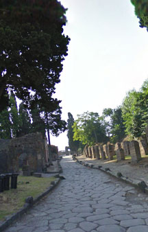 Pompei Roman Ruins VR Archeology Necropolis Of Porta Ercolano tmb5