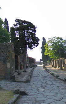 Pompei Roman Ruins VR Archeology Necropolis Of Porta Ercolano tmb6