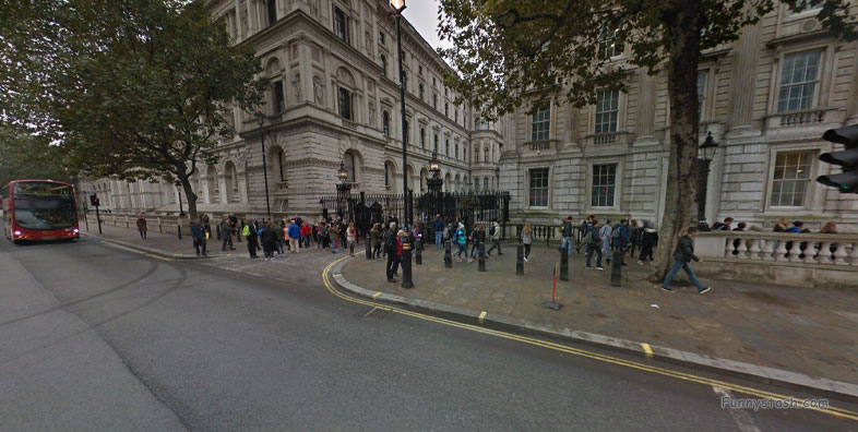 10 Downing Street 2014 Streetview London VR Politics 2
