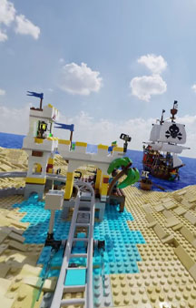 3D Lego 3D Panorama 360 tmb10
