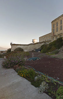 Alcatraz Prisoner Gardens 2013 VR Alcatraz Island tmb30
