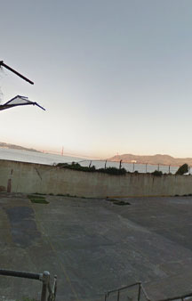 Alcatraz Recreation Yard Prison Yard 2013 VR Alcatraz Island tmb30
