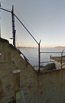 Alcatraz Recreation Yard Prison Yard 2013 VR Alcatraz Island tmb35