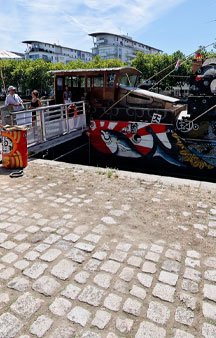 Asie Riderz Boat Canal Nantes France Art VR Panorama tmb13