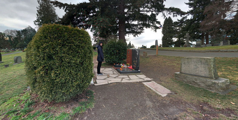 Bruce Lee Grave Seattle VR USA Famous Locations 2