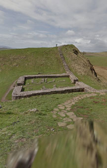 Castle Nick Hadrians Fort 39 Milecastle Wall VR Northumberland tmb1