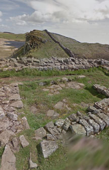 Castle Nick Hadrians Fort 39 Milecastle Wall VR Northumberland tmb3