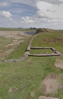 Castle Nick Hadrians Fort 39 Milecastle Wall VR Northumberland tmb4