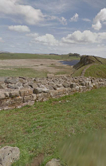 Castle Nick Hadrians Fort 39 Milecastle Wall VR Northumberland tmb5