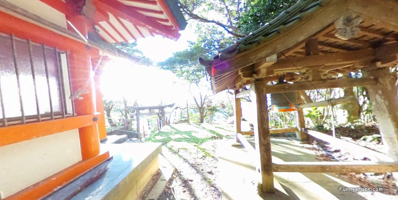 Cat Island Inari Shrine Miyagi986 VR Japan 2