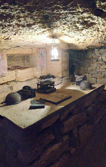 Catacombs Labyrinth Caves Ukraine Travel tmb1