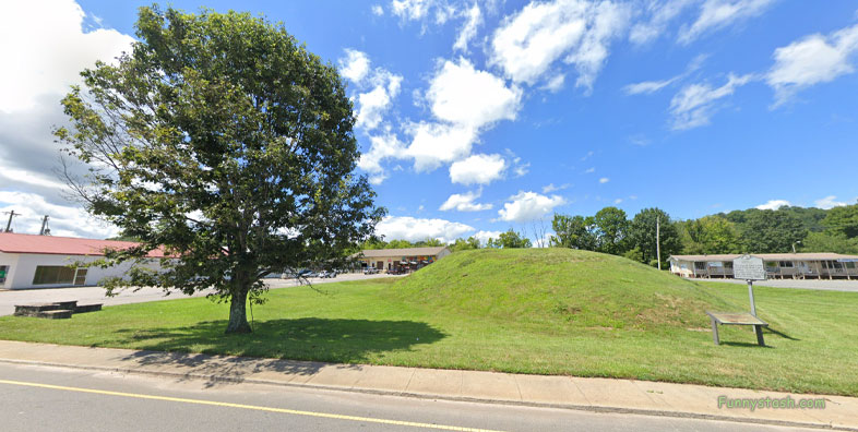 Cherokee Town 1000 AD Nikwasi Mound-Century VR America 2
