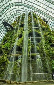 City Scape Cloud Forest Singapore Botanical Garden Greenhouse VR Tourism Locations tmb9