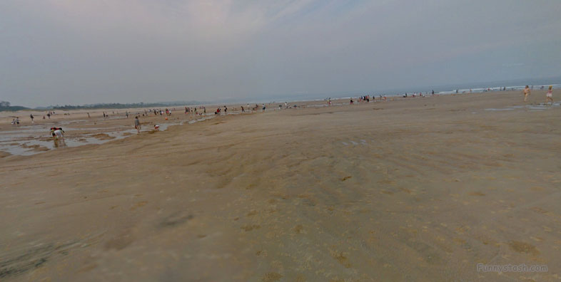 Clam Mussel Digging Annual Summer VR Event Taiwan Beach Kinmen Island 2