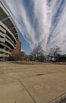 Contrails Over 2008 Mystery VR University Of Alabama tmb10