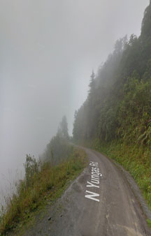 Deadly Death Road Yungas Road Bolivia Travel VR Adventure 360 Links tmb24