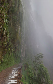Deadly Death Road Yungas Road Bolivia Travel VR Adventure 360 Links tmb36