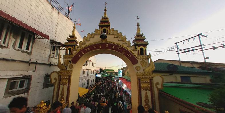 Golden Rock Pilgrimage Temple Myanmar Burma Photosphere Locations 5