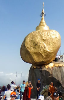 Golden Rock Pilgrimage Temple Myanmar Burma Photosphere Locations tmb2