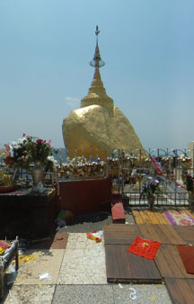Golden Rock Pilgrimage Temple Myanmar Burma Photosphere Locations tmb5