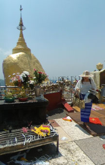 Golden Rock Pilgrimage Temple Myanmar Burma Photosphere Locations tmb7