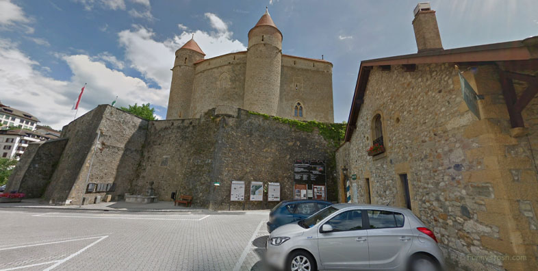 Grandson Castle Medieval Castle Switzerland VR War Locations 3