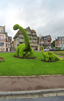 La Sculpture Dinosaure Normandy VR France tmb2