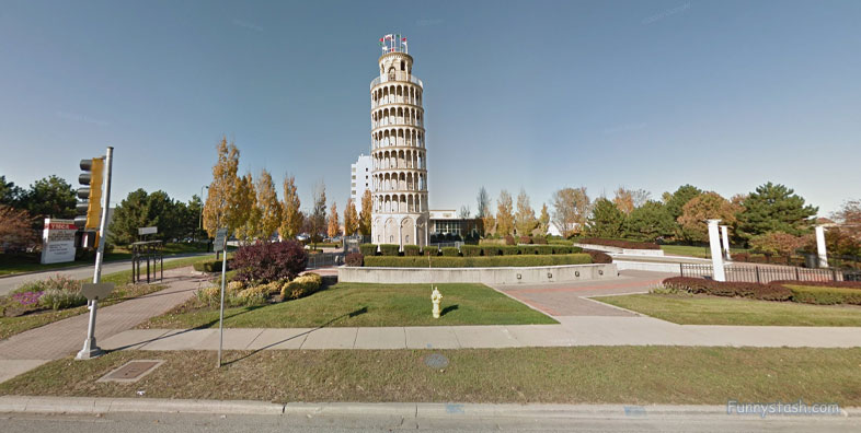 Leaning Tower Of Niles Illinois VR Map Locations 1
