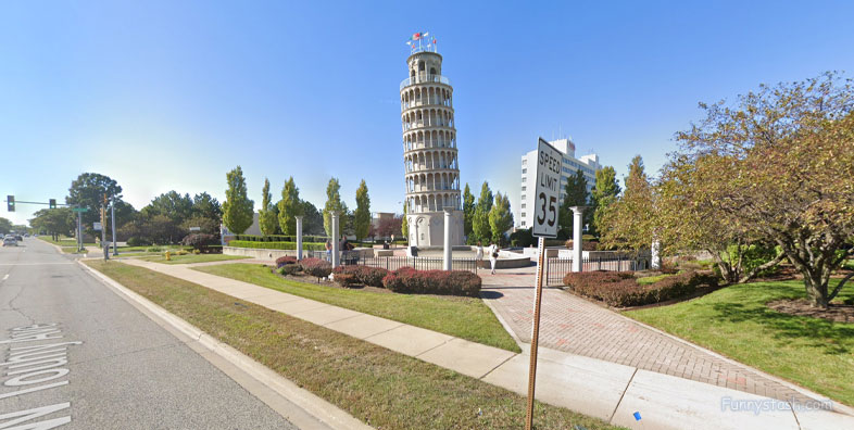 Leaning Tower Of Niles Illinois VR Map Locations 2
