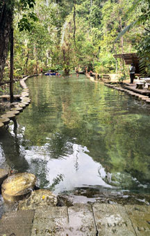 Natural Forest Pool Nam Rad Forest Headwaters Thani Thailand Tourism Locations tmb8