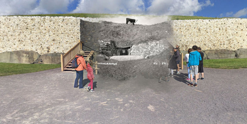 Newgrange VR Prehistoric Seven World Wonder Tourism 3