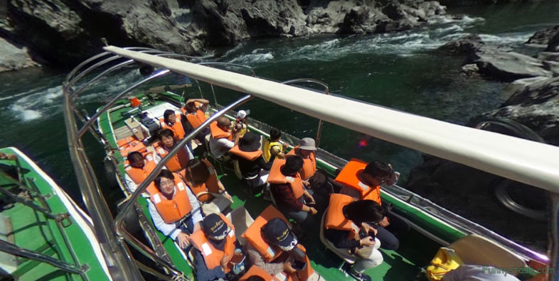 Oboke Gorge Sightseeing Japan River Rapids Boat Tour 5