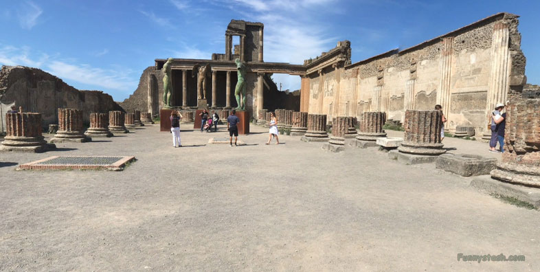Pompei Roman Ruins VR Archeology Basilica 2