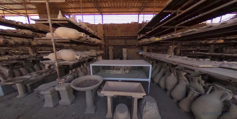 Pompei Roman Ruins VR Archeology Granaries Of The Forum 1