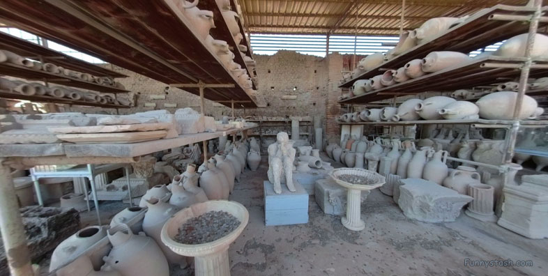 Pompei Roman Ruins VR Archeology Granaries Of The Forum 2