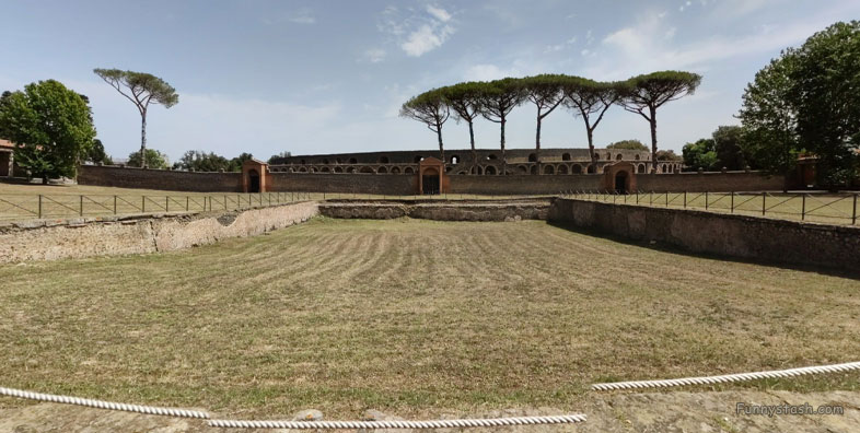 Pompei Roman Ruins VR Archeology Great Gym 1