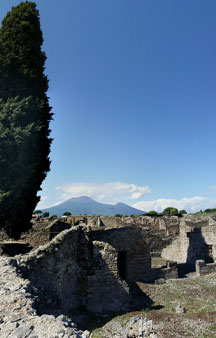 Pompei Roman Ruins VR Archeology Great Theater tmb5