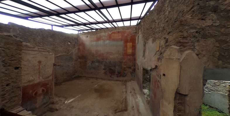Pompei Roman Ruins VR Archeology House Of Ceii 1