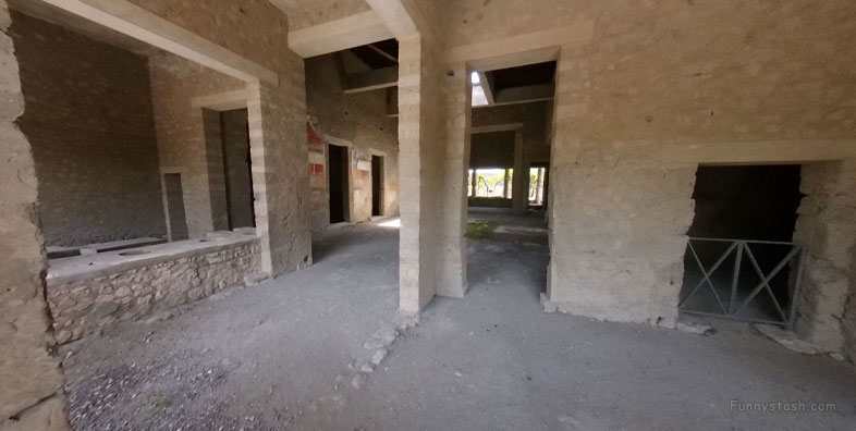 Pompei Roman Ruins VR Archeology House Of Sallust 1