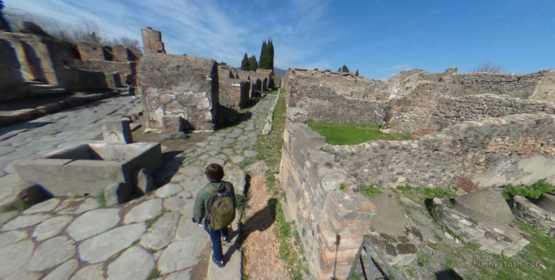 Pompei Roman Ruins VR Archeology House Of Sallust 2