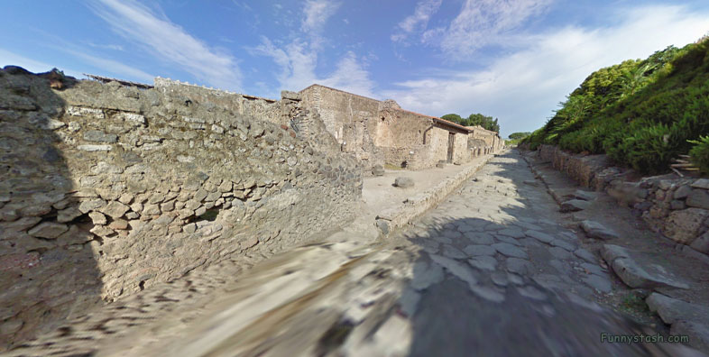 Pompei Roman Ruins VR Archeology House Of The Golden Cupids 1