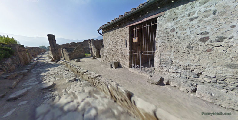 Pompei Roman Ruins VR Archeology House Of The Golden Cupids 2