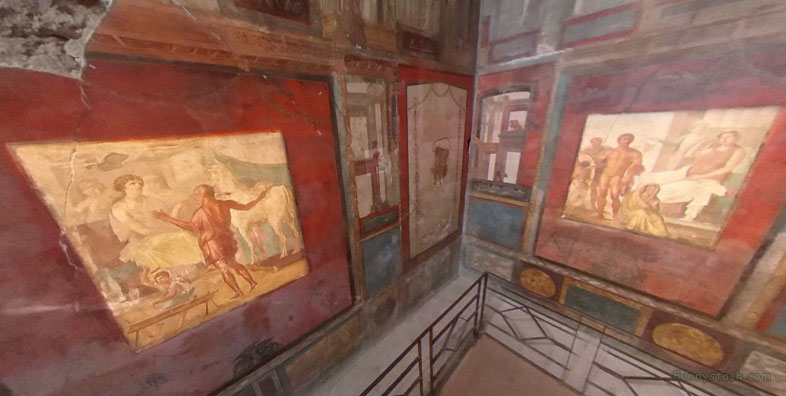 Pompei Roman Ruins VR Archeology House Of The Vettii 1