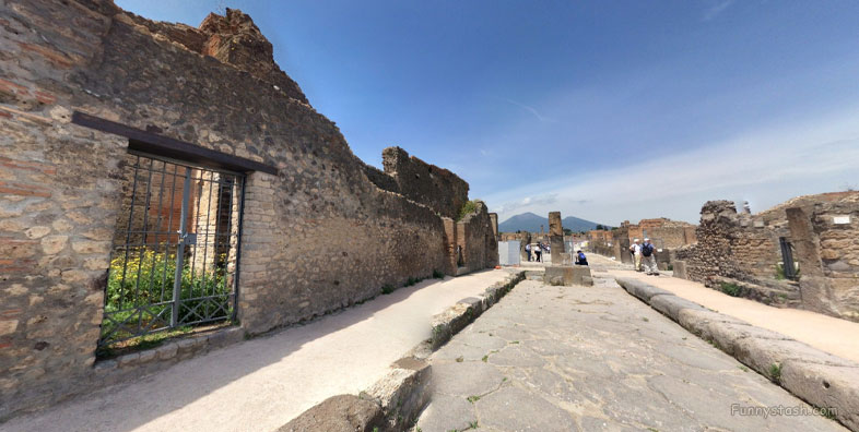 Pompei Roman Ruins VR Archeology Municipal Buildings Comitium 1